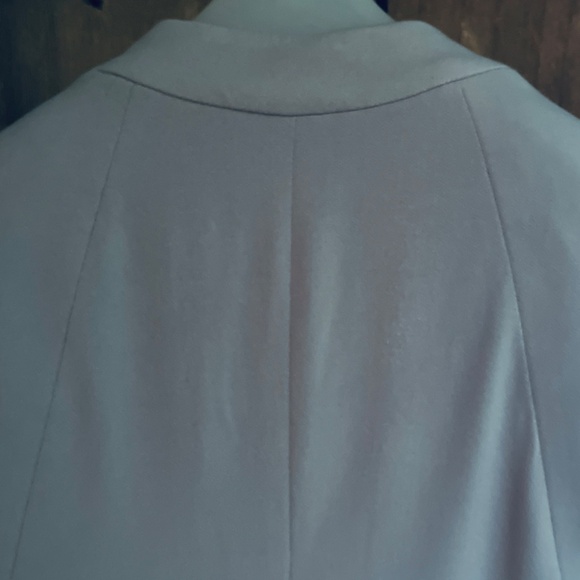 BCBGeneration Gray Open Front Colarless Tuxedo Blazer Jacket Long Sleeves XS - Picture 9 of 11